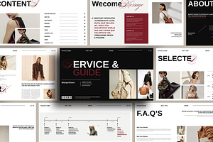 Services and Pricing Guide Template, a Presentation Template by TemplateFolio-Shop