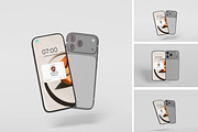 iphone 17 pro, an iPhone Mockup by kebunmockup (Thumbnail 1 of 5)