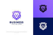 Minimal Lion Head Logo Design, a Branding & Logo Template by Shahjhan (Thumbnail 1 of 5)