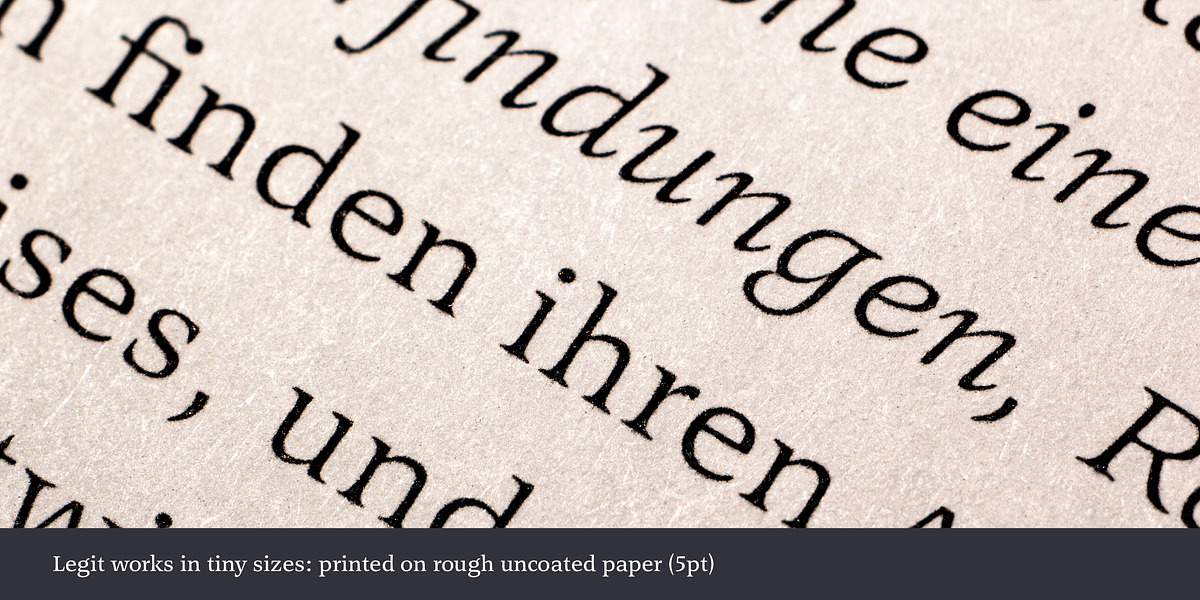 Legit Serif Soft, a Serif Font by Finaltype (Photo 8 of 12)