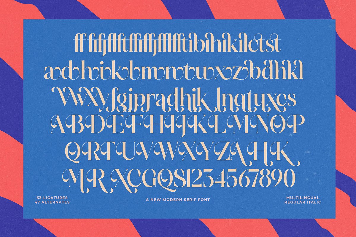 Galactic Knights Modern Serif, a Serif Font by timelesstype.co (Photo 15 of 15)