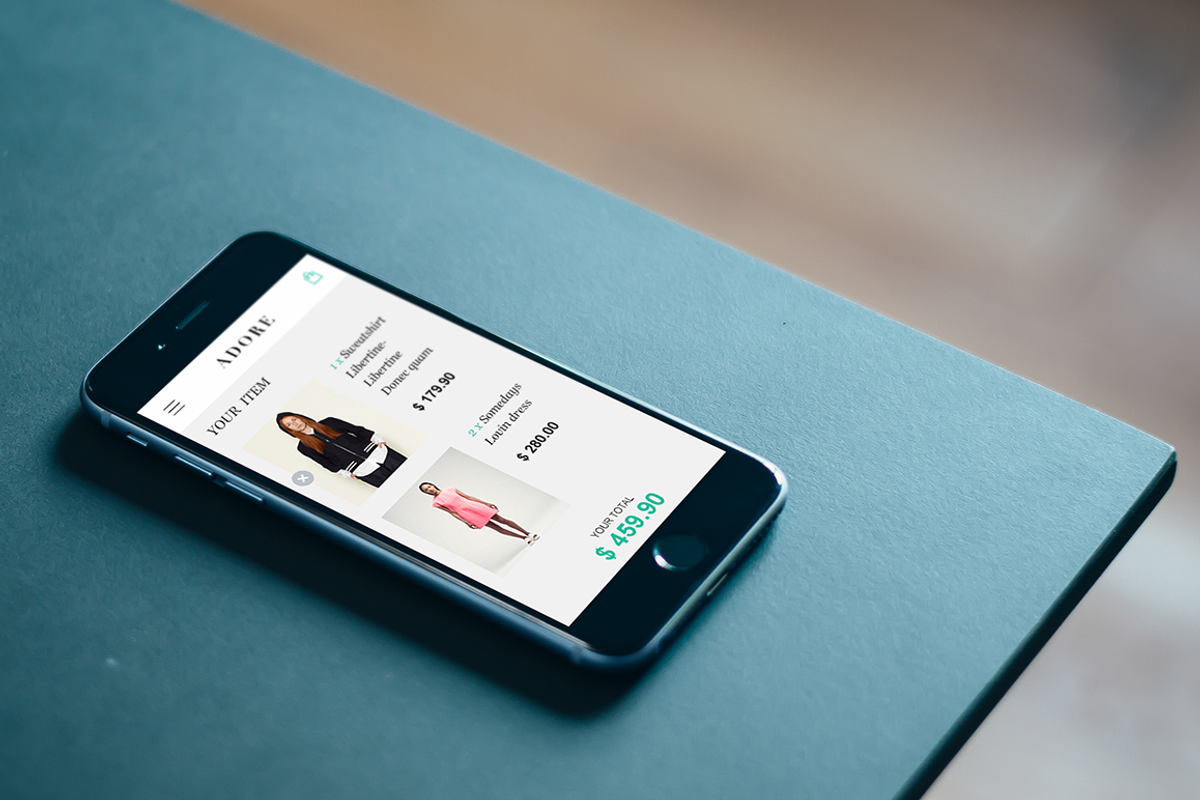 Adore | PSD E-Commerce Template, a Websites & App Template by hezytheme (Photo 3 of 5)