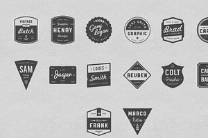 100 Vintage Logos Bundle Vol. 2