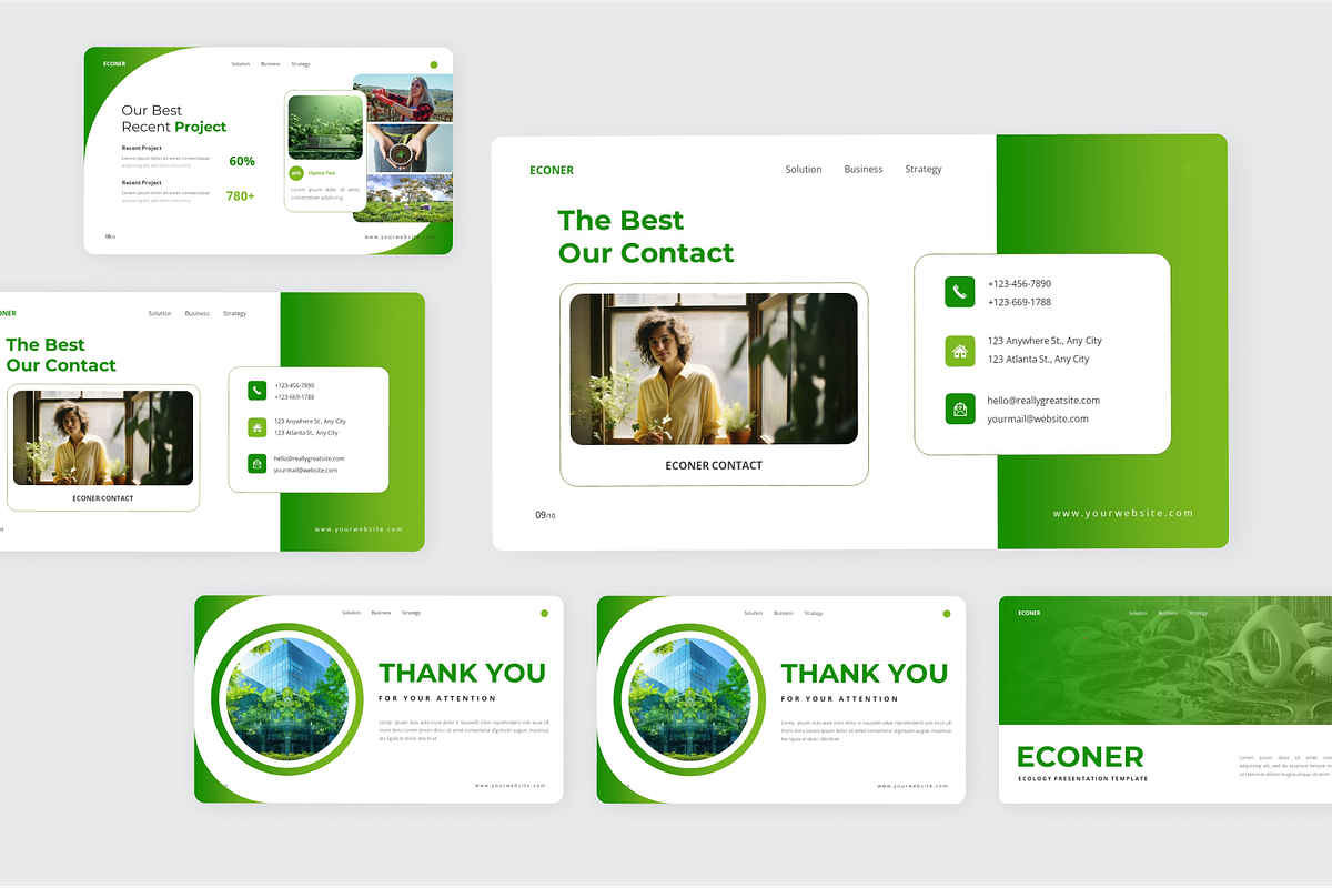 Ecology Presentation Google Slide, a Presentation Template by SquidPixey (Photo 4 of 6)
