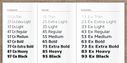 Core Sans N, a Sans Serif Font by S-Core (Thumbnail 3 of 6)