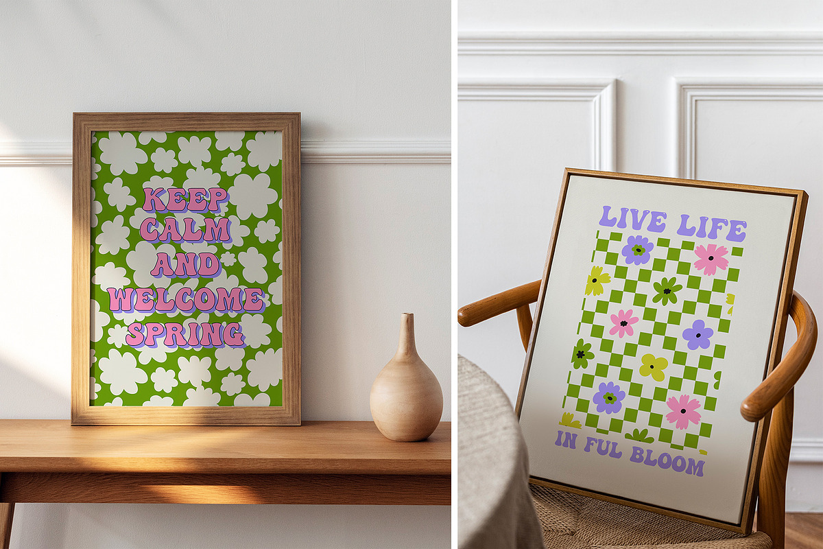 Groovy Spring, a Background Graphic by Bosotochka♥Art (Photo 11 of 12)