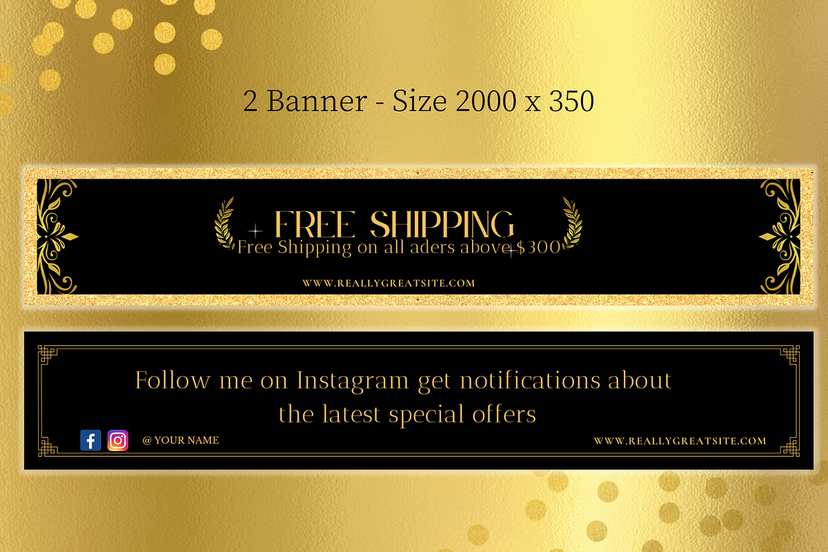 DIY Website Banners Templates, a Landing Page Template by Meoww_Design (Photo 4 of 7)