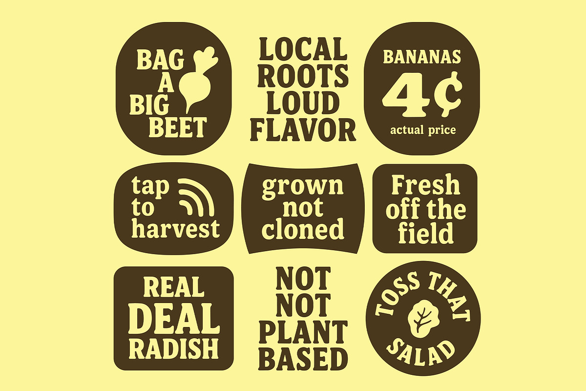 Breadline - Retro display typeface, a Font by Press & Pen (Photo 7 of 7)