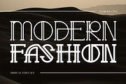 Modern Fashion Font, a Sans Serif Font by 177Studio (Thumbnail 1 of 8)