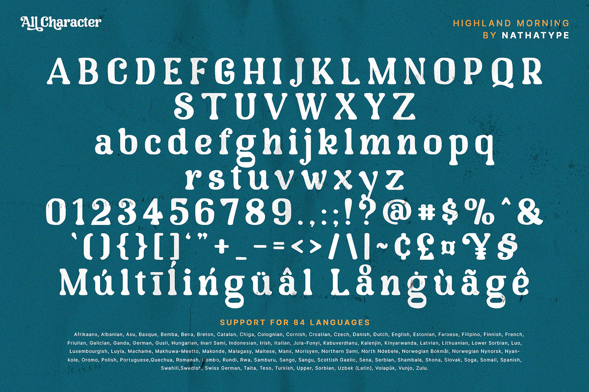 Highland Morning, a Script Font by Nathatype (Photo 8 of 11)