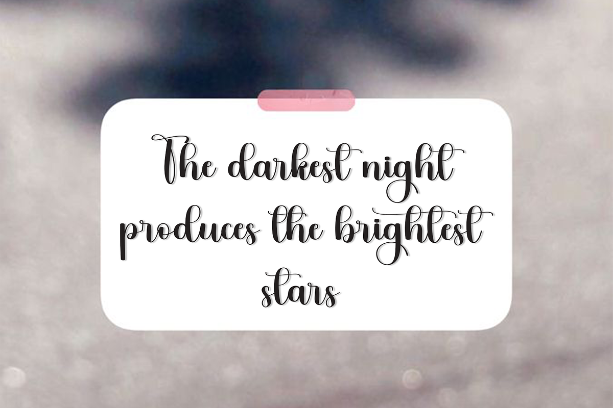 Nighty Perfect, a Handwritten Font by FreshTypeINK (Photo 2 of 8)