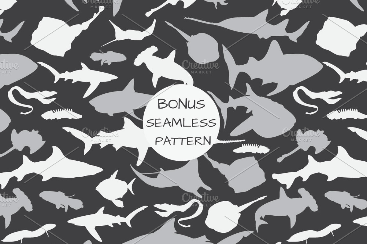 Hand Drawn Fish Pack, an Object Graphic by Sunny Design (Photo 3 of 3)