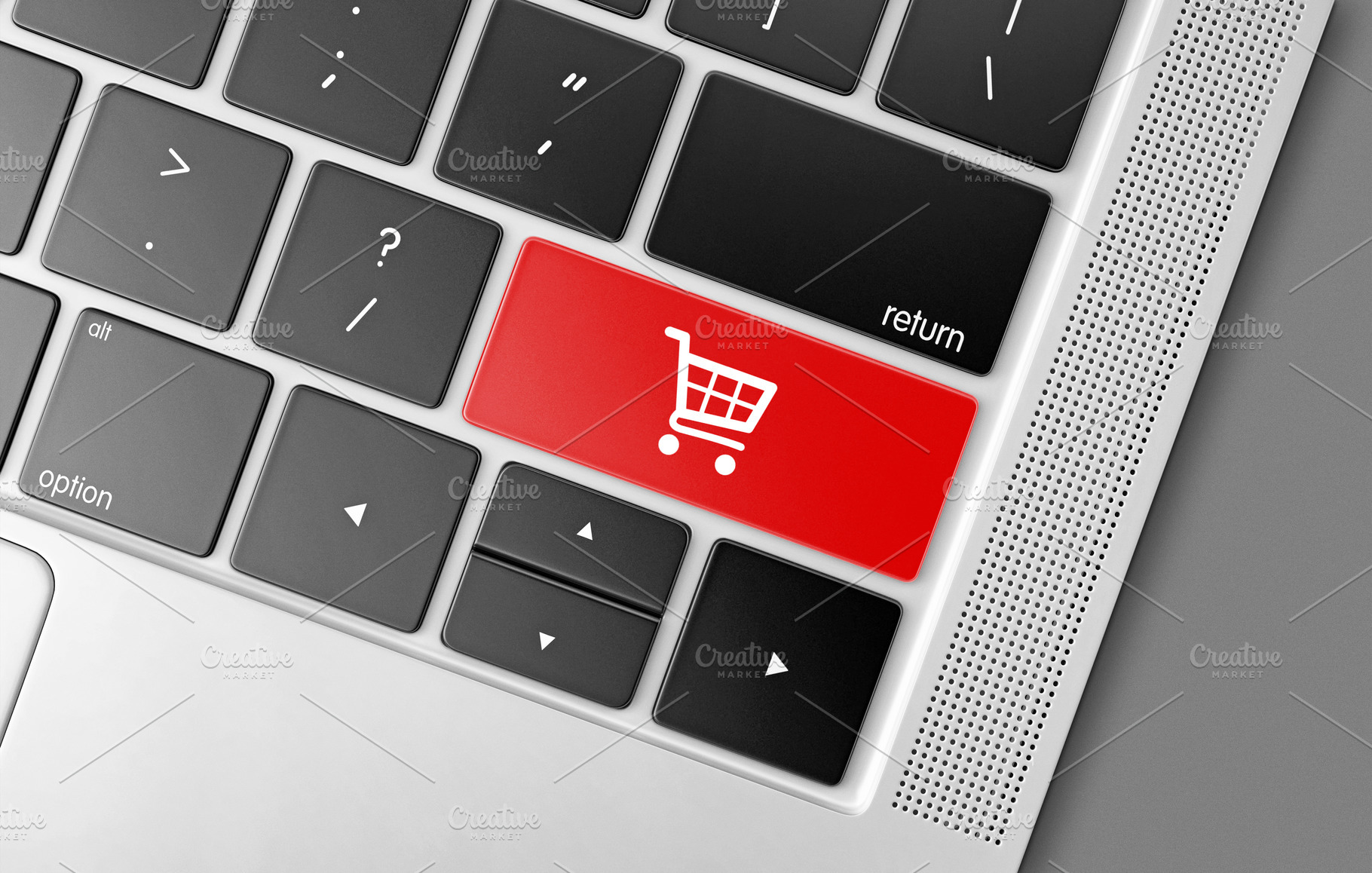 Shopping cart key on keyboard, a Business Photo by BOOCYS