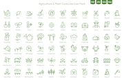 Agriculture & Farming Line Icons Set, an Outline Icon by Ilia Design (Thumbnail 2 of 10)