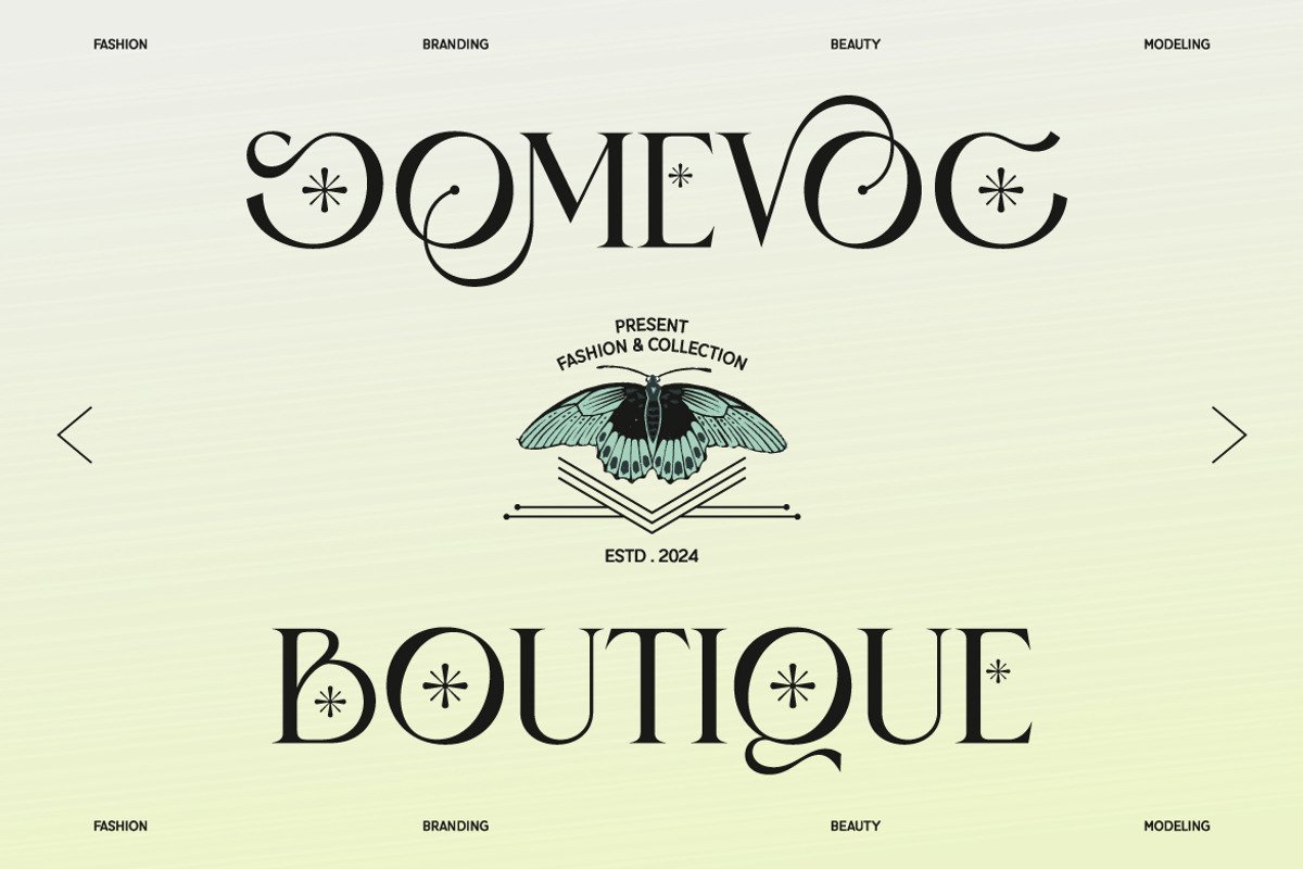 Desinore – Elegant Luxury Serif Font, a Serif Font by kangfont Studio (Photo 2 of 9)