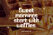 Kanio - Retro Food Font, a Sans Serif Font by Pandeka Studio (Thumbnail 3 of 9)