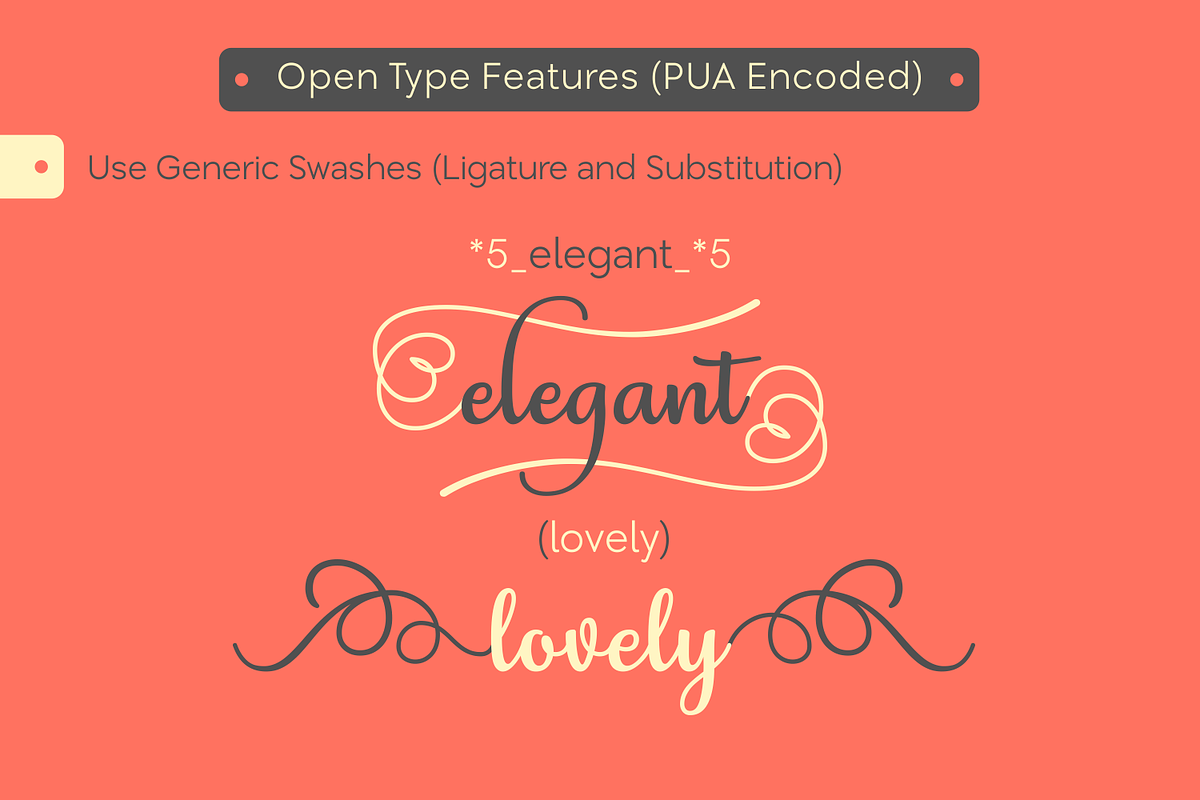 Karima - An Elegant Script, a Script Font by The Traveling Fox (Photo 6 of 8)