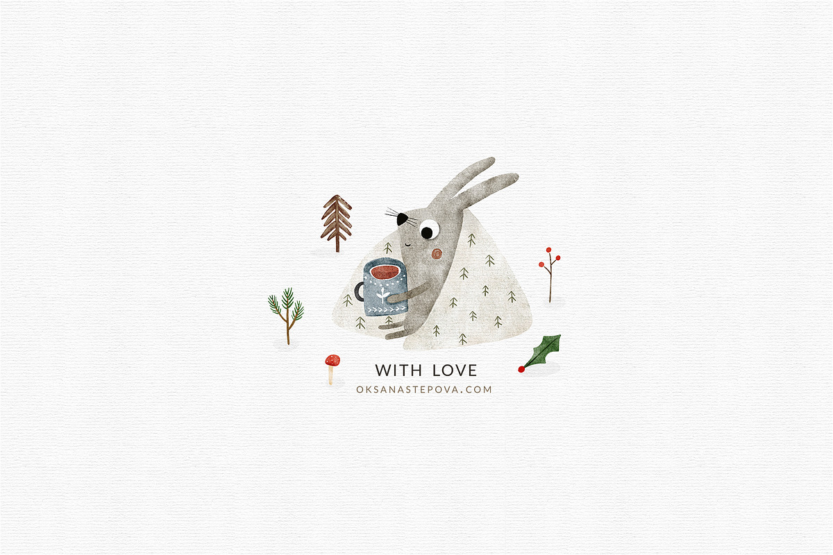 2 SEASONS | 324 elements, an Animal Illustration by Oksana Stepova (Photo 17 of 17)