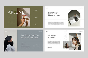 ARJUNE - Keynote Template