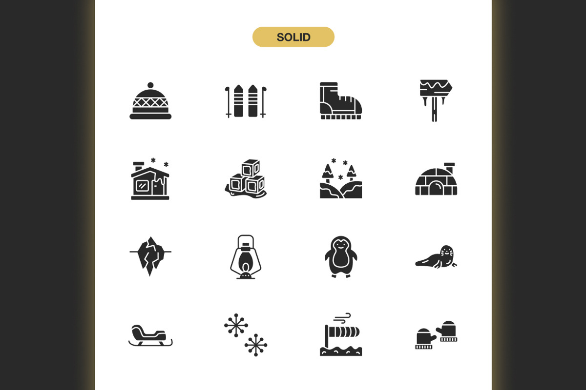 Arctic Icons, an Icon by Spacepixel Creative
