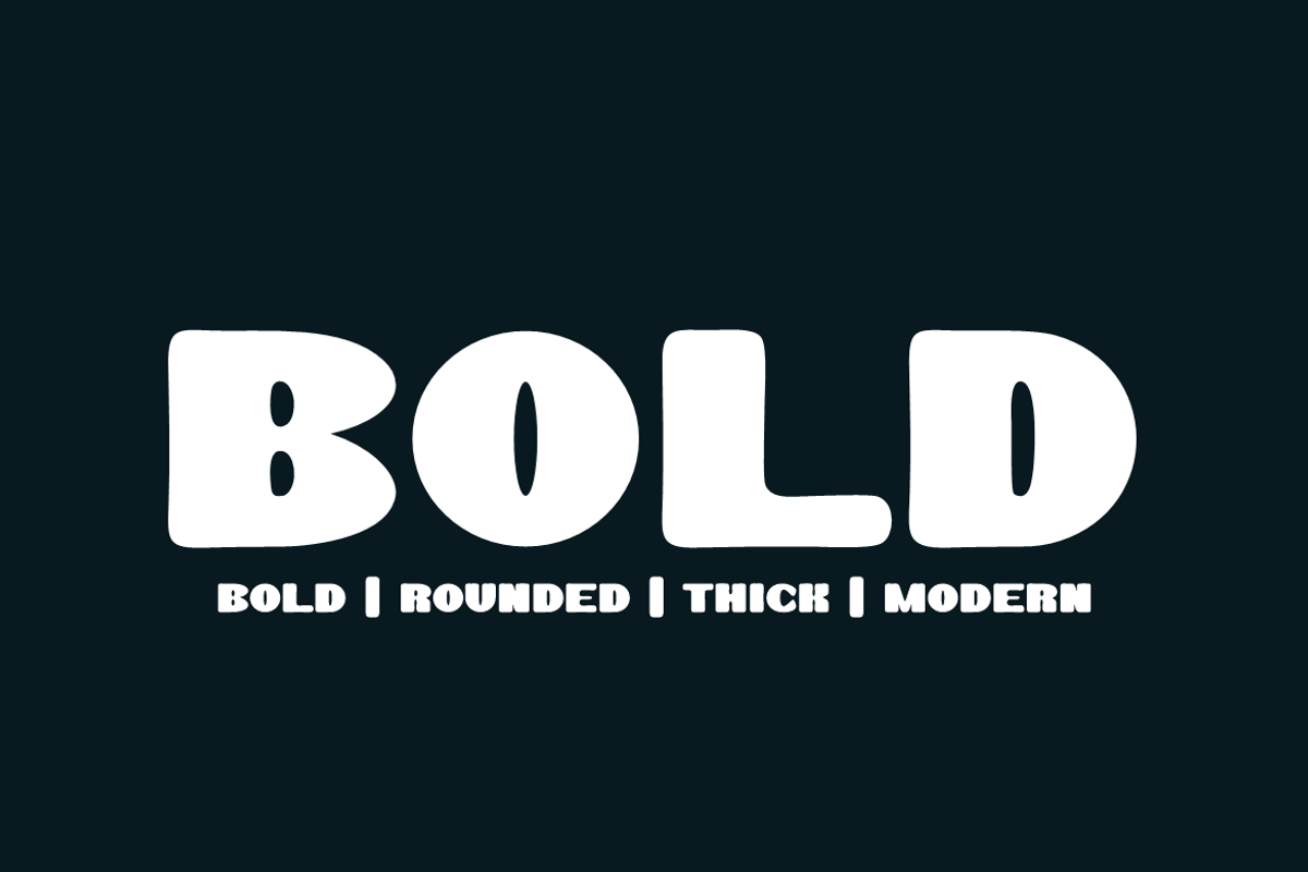 Sogmi Heavy - Bold Round Font, a Serif Font by Iqsiart Studio (Photo 3 of 7)