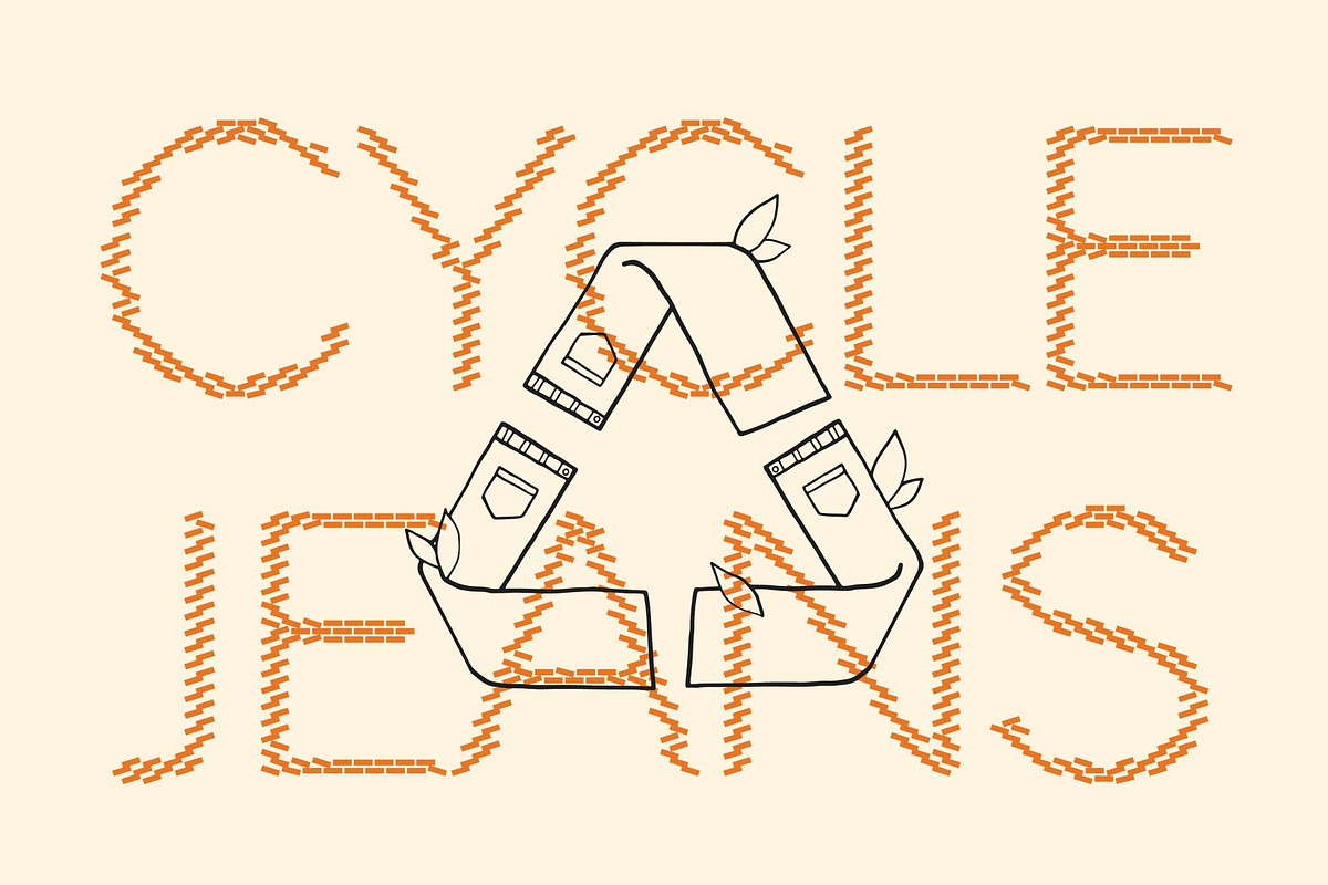 Monocole Bricks, a Sans Serif Font by Craft Supply Co. (Photo 3 of 8)