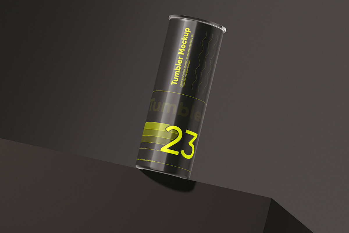 Tumbler Mockup, a Cups & Container Mockup by WebAndCat (Photo 9 of 16)