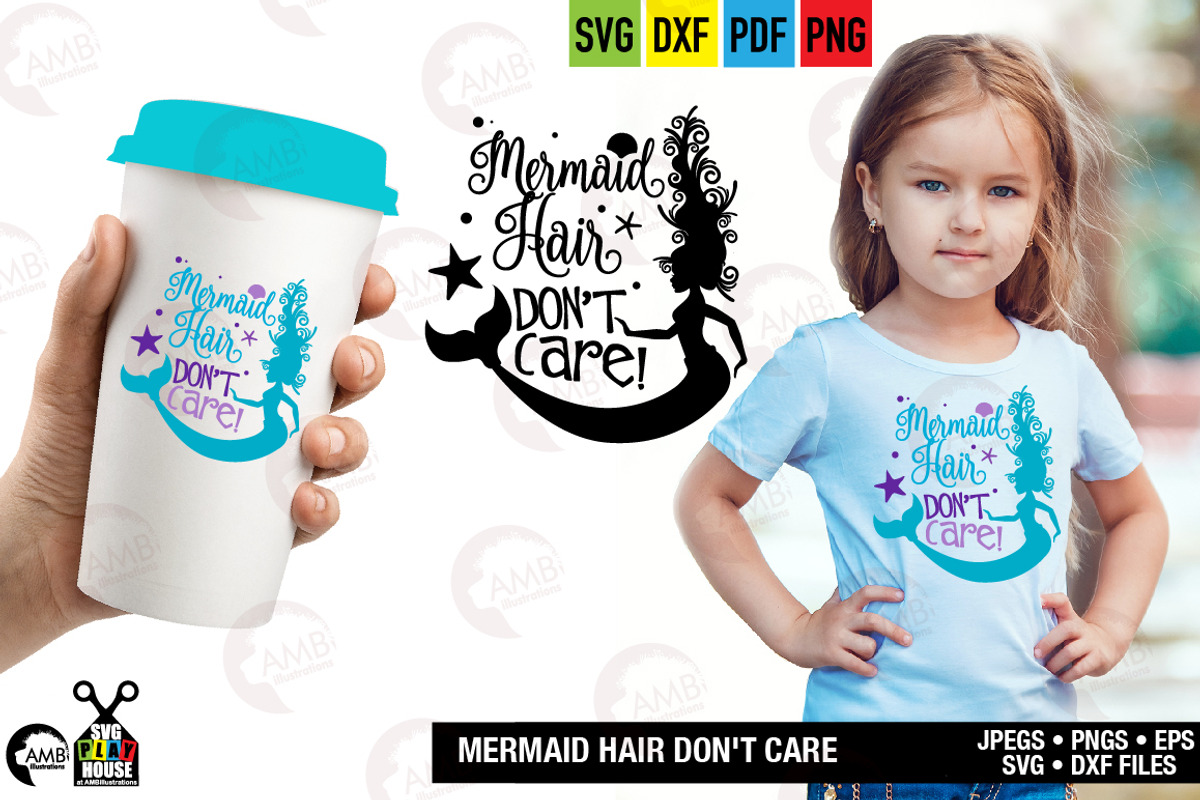 Mermaid Hair don't care SPH-105, an Illustration by AMBillustrations (Photo 1 of 3)