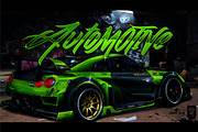 Wall Hunter II | Graffiti Tag Fonts, a Blackletter Font by JFK Juan Jeje (Thumbnail 1 of 8)