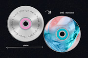 CD disk & case mockups, a Packaging Mockup by MixedArt (Thumbnail 4 of 13)