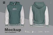 Men's Hoodie Mockups, a Hoody Mockup by Irena Matiash shop (Thumbnail 1 of 3)