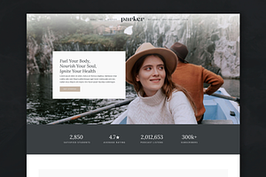 Parker Kajabi Theme (NEW FOR 2025)