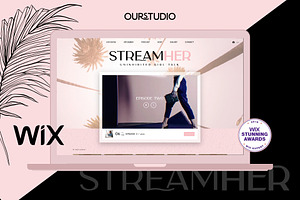 STREAM HER Website Powered By Wix