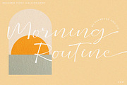 Moura - Modern Script, a Script Font by Flawless And Co (Thumbnail 9 of 16)