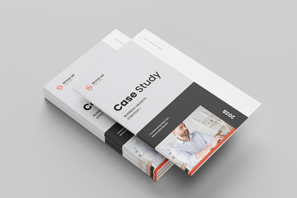 Case Study Brochure Template, a Brochure Template by NorthPeak (Photo 9 of 10)