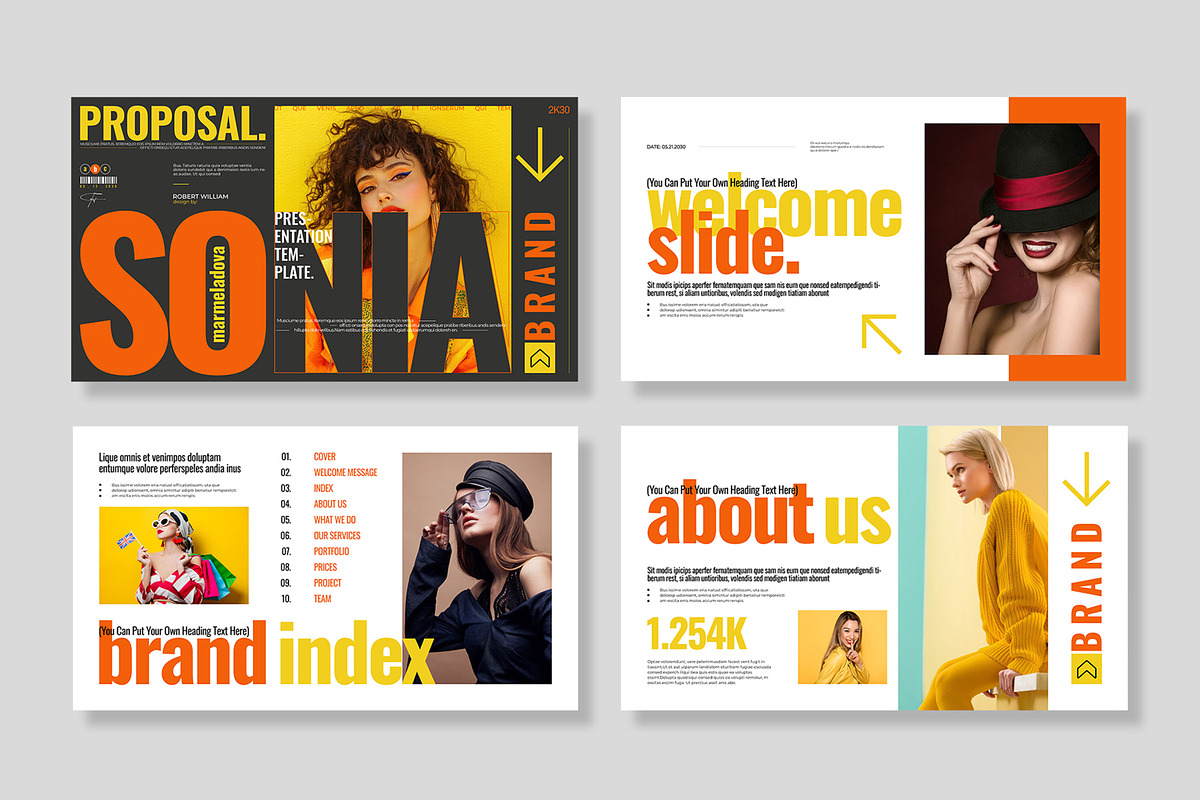 Brand Proposal Presentation Template, a Presentation Template by MightyDesign (Photo 2 of 8)