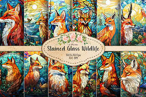 Stained Glass Wildlife