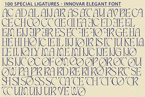 INNOVAR ELEGANT FONT