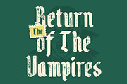 CS Brine Stamp, a Blackletter Font by Craft Supply Co. (Thumbnail 3 of 8)