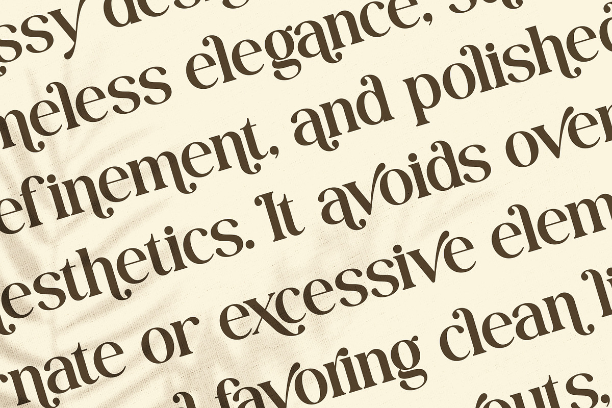 Vonza Regalia – Luxury Serif Duo Fon, a Sans Serif Font by Flawless And Co (Photo 8 of 10)
