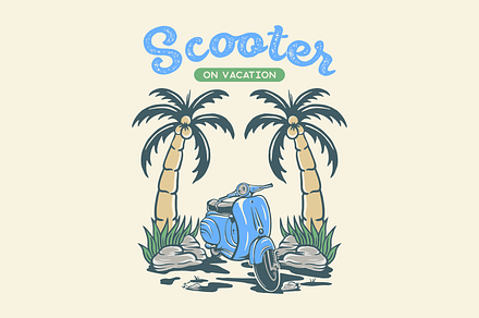 Scooter on Vacation