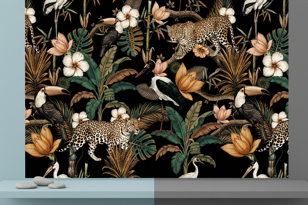 Tropical Wildlife Pattern & Motifs!, a Pattern Graphic by Luiz da Rolt Grathwohl (Photo 9 of 16)