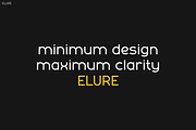 ELURE, a Sans Serif Font by Pinisi ART (Thumbnail 6 of 10)