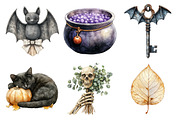 Soft Rustic Halloween Clipart, an Illustration by Daily.Designs (Thumbnail 4 of 5)