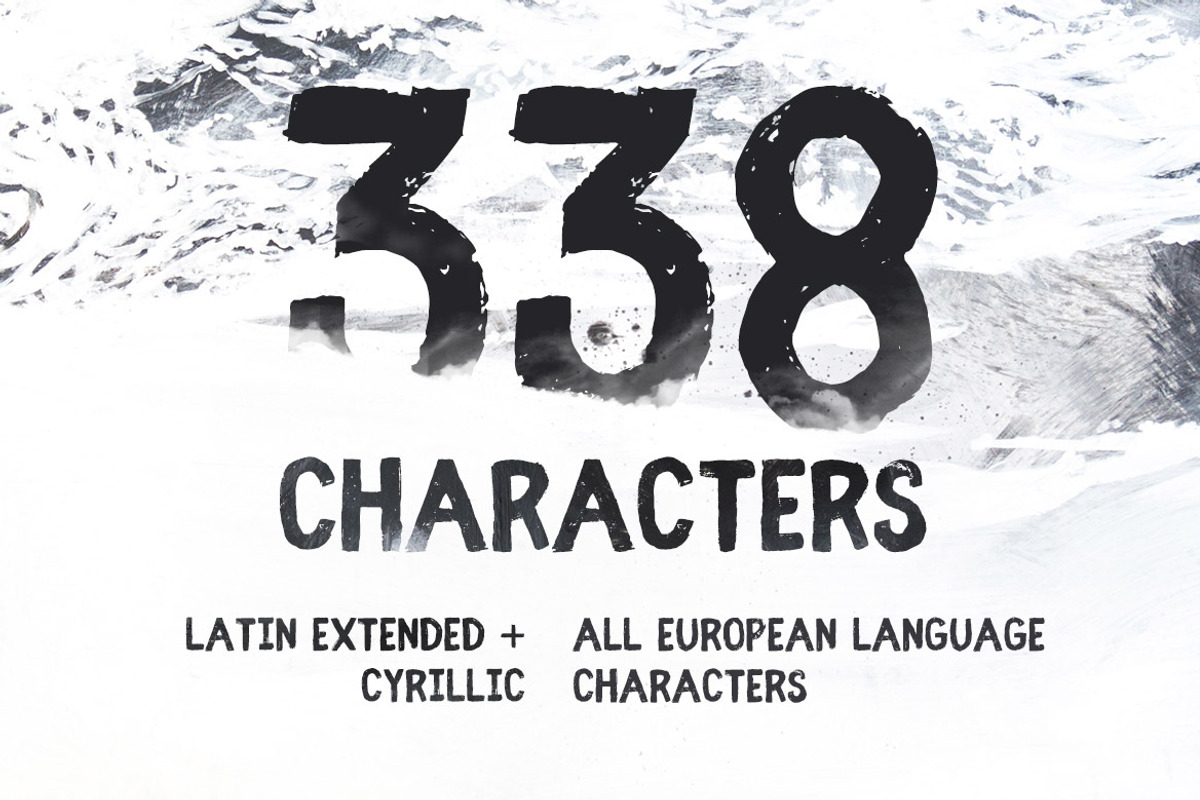 Fibre Extended Vintage Font preview 2