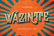 Wazintte - Victorian Style Font, a Blackletter Font by StringLabs (Thumbnail 1 of 14)