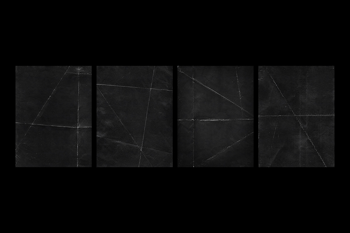 Black Folded Paper Textures, a Texture Graphic by Shovajit (Photo 3 of 3)
