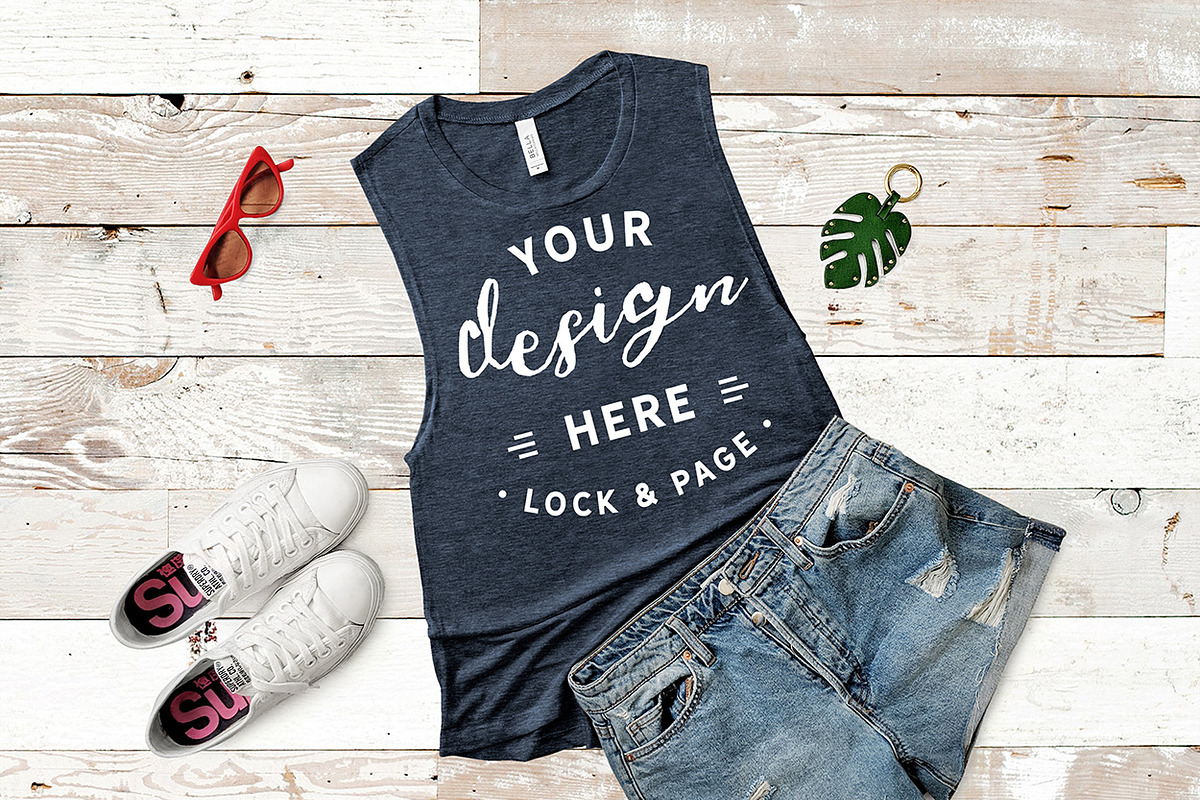 Mockup Bundle Bella Canvas T-Shirt, a Household Mockup by lock and page (Photo 34 of 45)