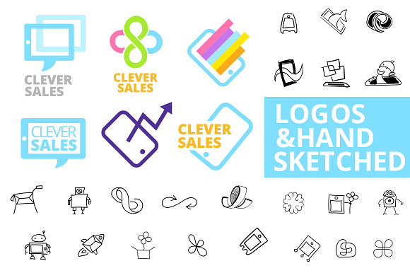 Sketches For Logos Or Icons