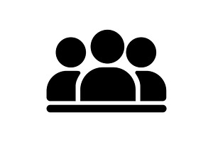 Users  solid icon, a Solid Icon by Web Incredible